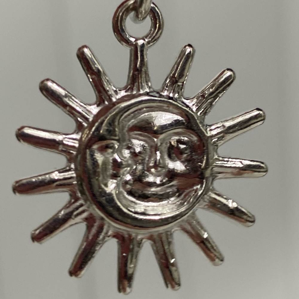 Celestial Crescent Moon Multi Layer Chain Stateme… - image 6